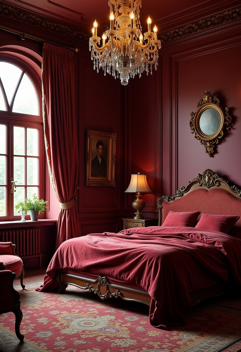 Burgundy Bedroom Ideas 3