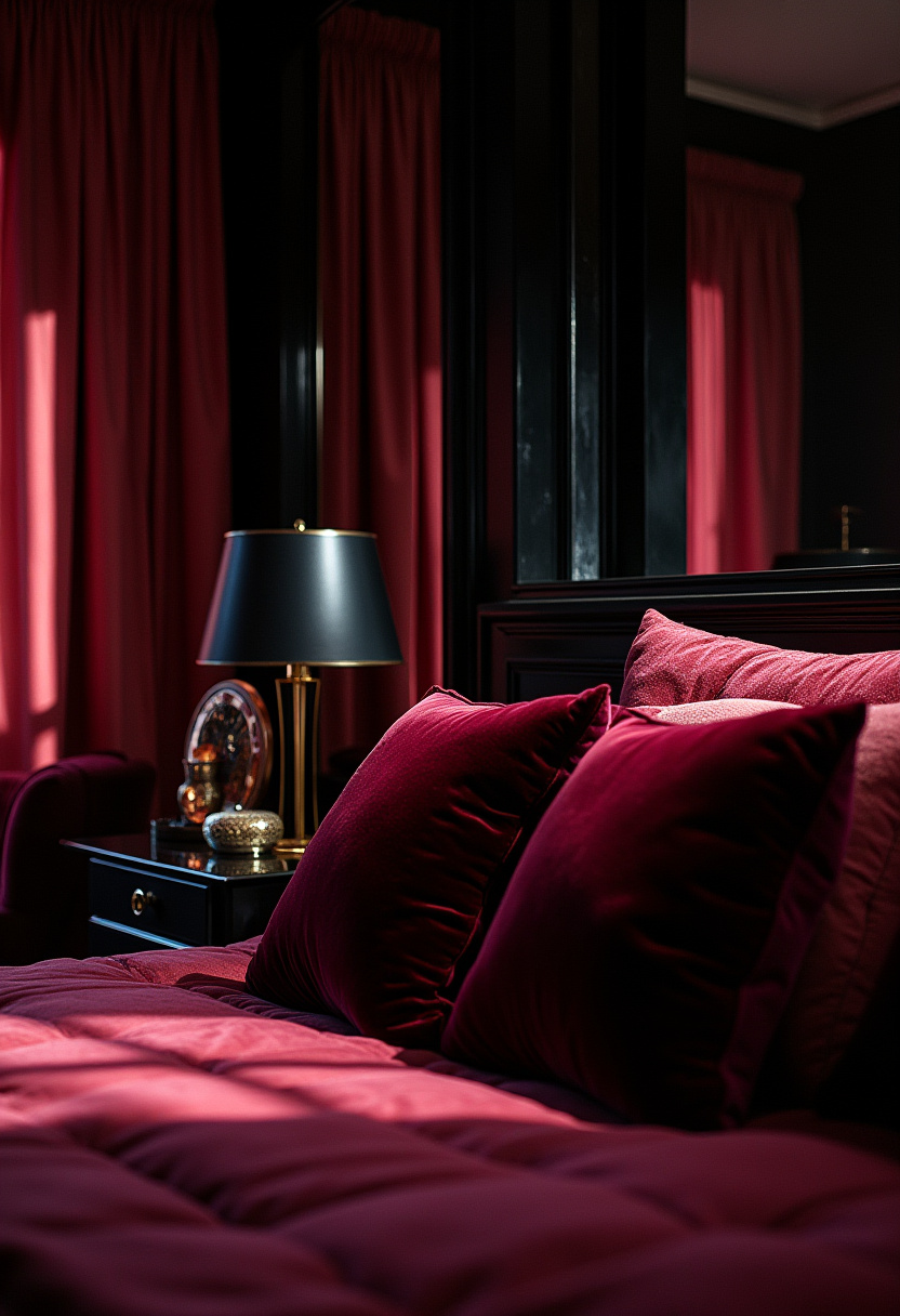 Burgundy Bedroom Ideas 4