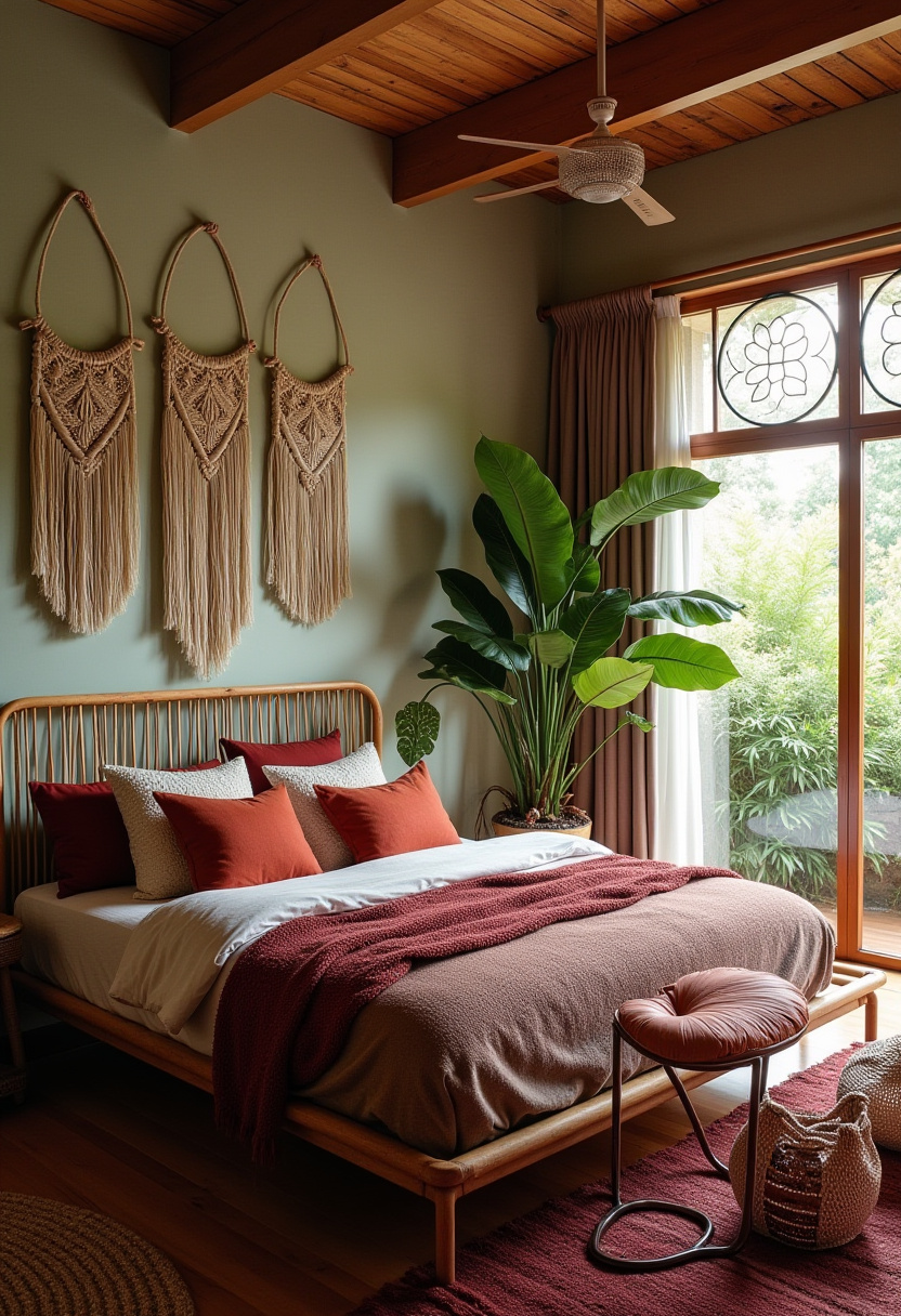 Burgundy Bedroom Ideas 7