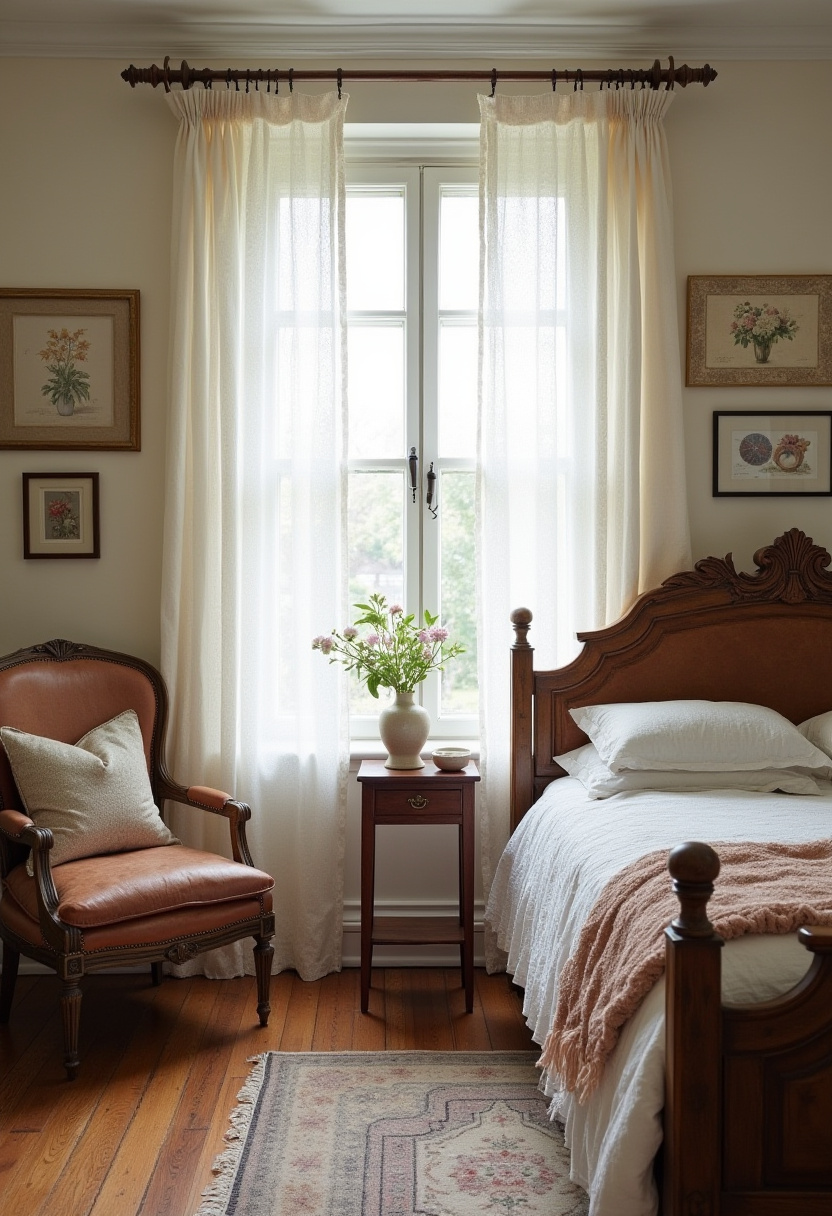Cozy Vintage Bedroom With Charm 1