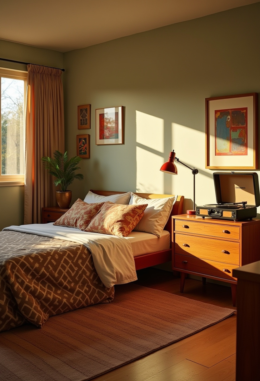 Cozy Vintage Bedroom With Charm 13