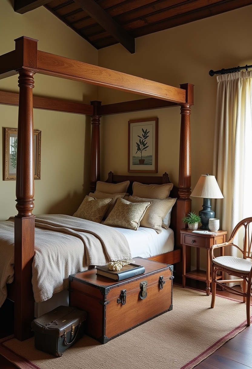 Cozy Vintage Bedroom With Charm 15