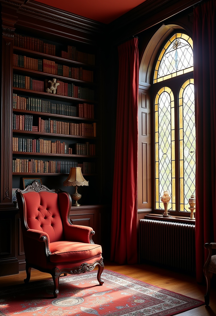 Cozy Library Room Ideas 13