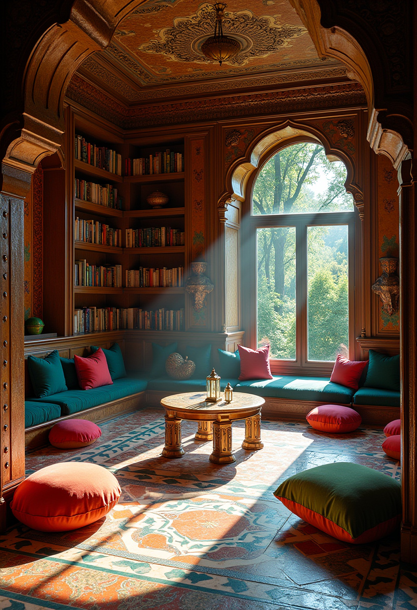 Cozy Library Room Ideas 17