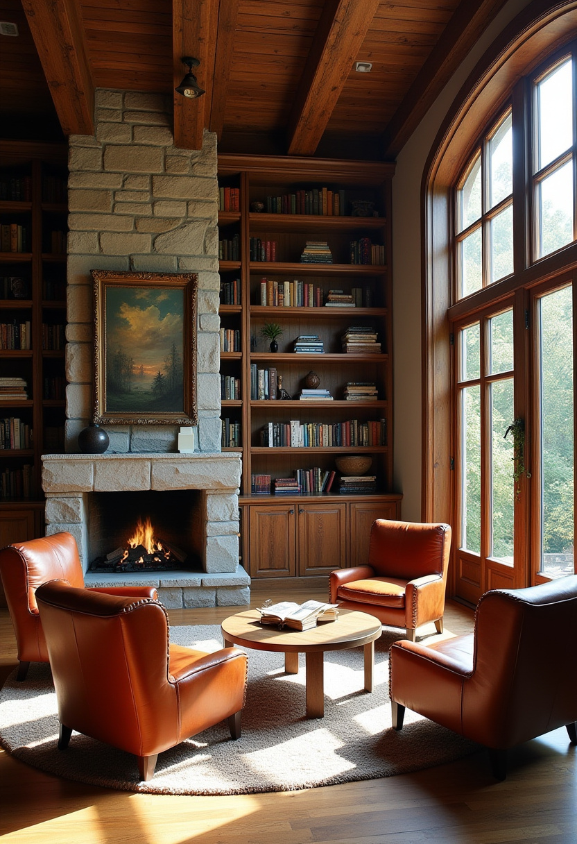Cozy Library Room Ideas 2