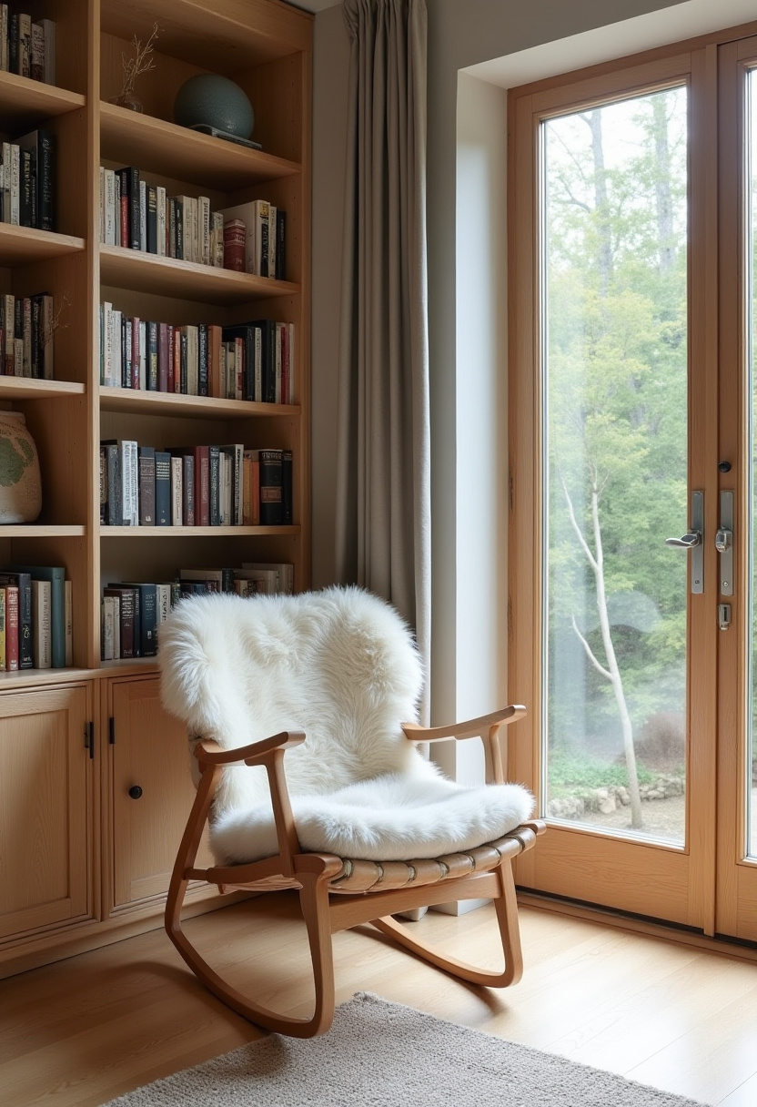 Cozy Library Room Ideas 21
