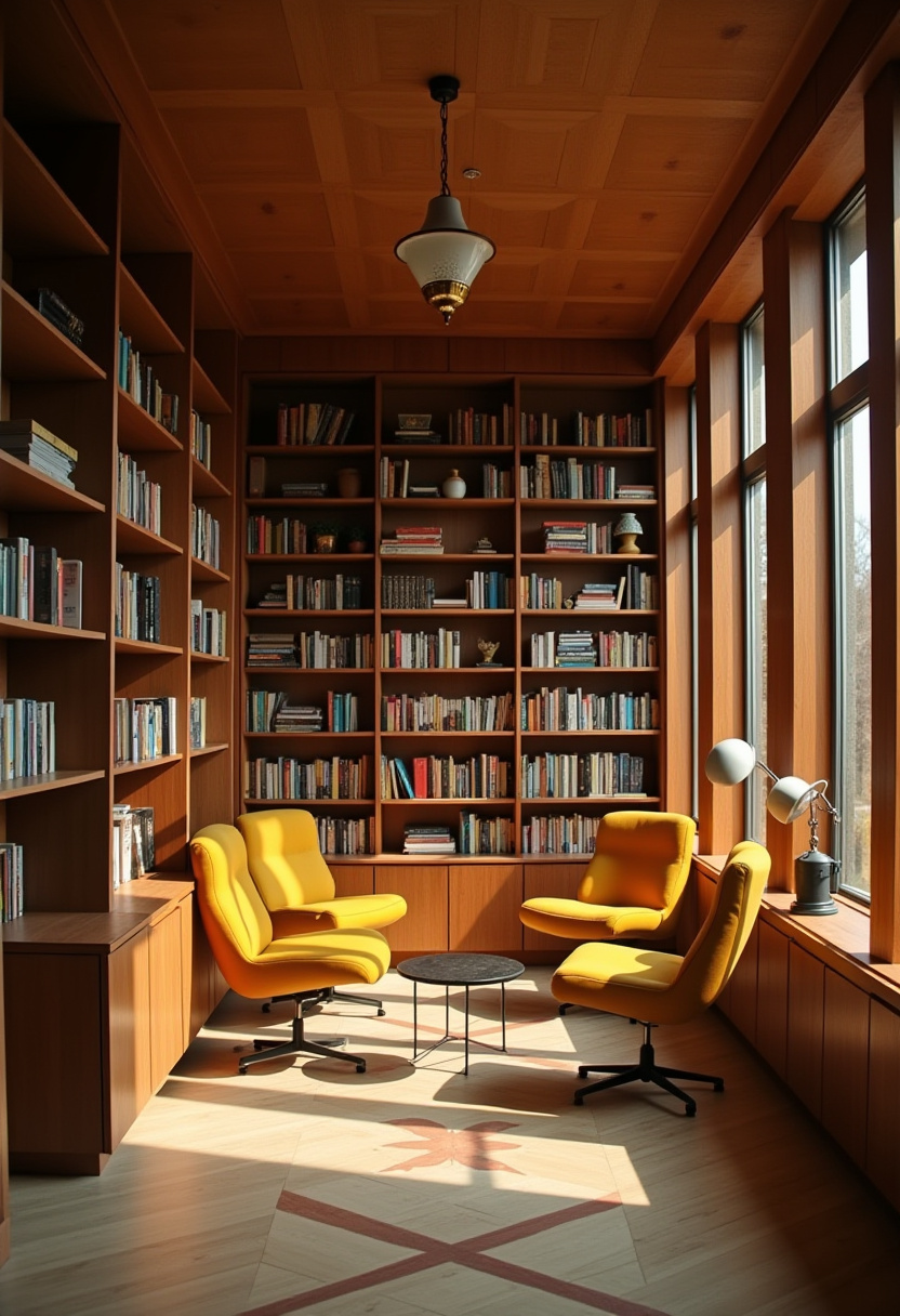 Cozy Library Room Ideas 28