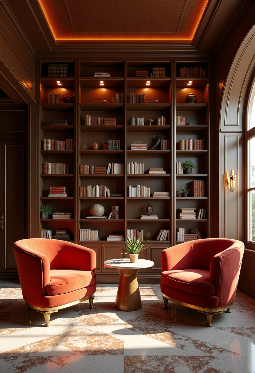Cozy Library Room Ideas 4