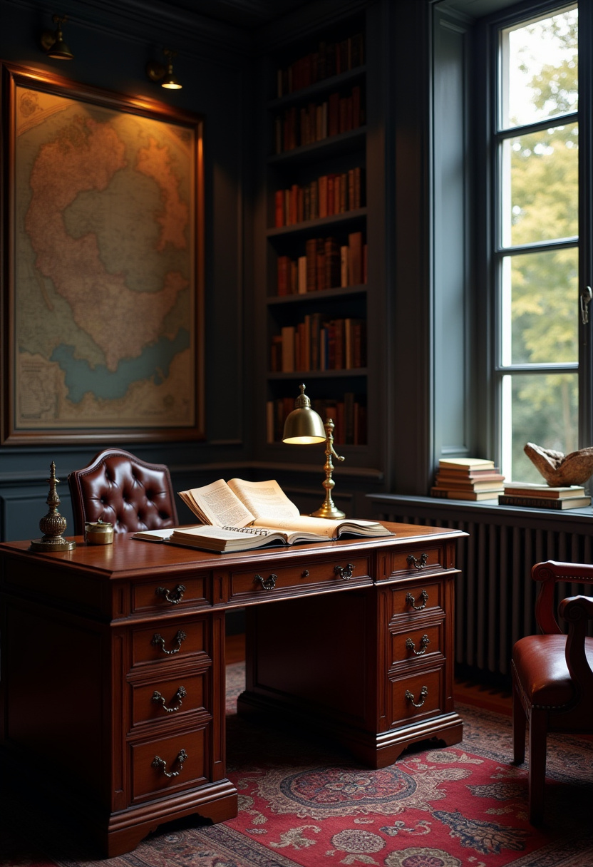 Dark Academia Bedroom 14