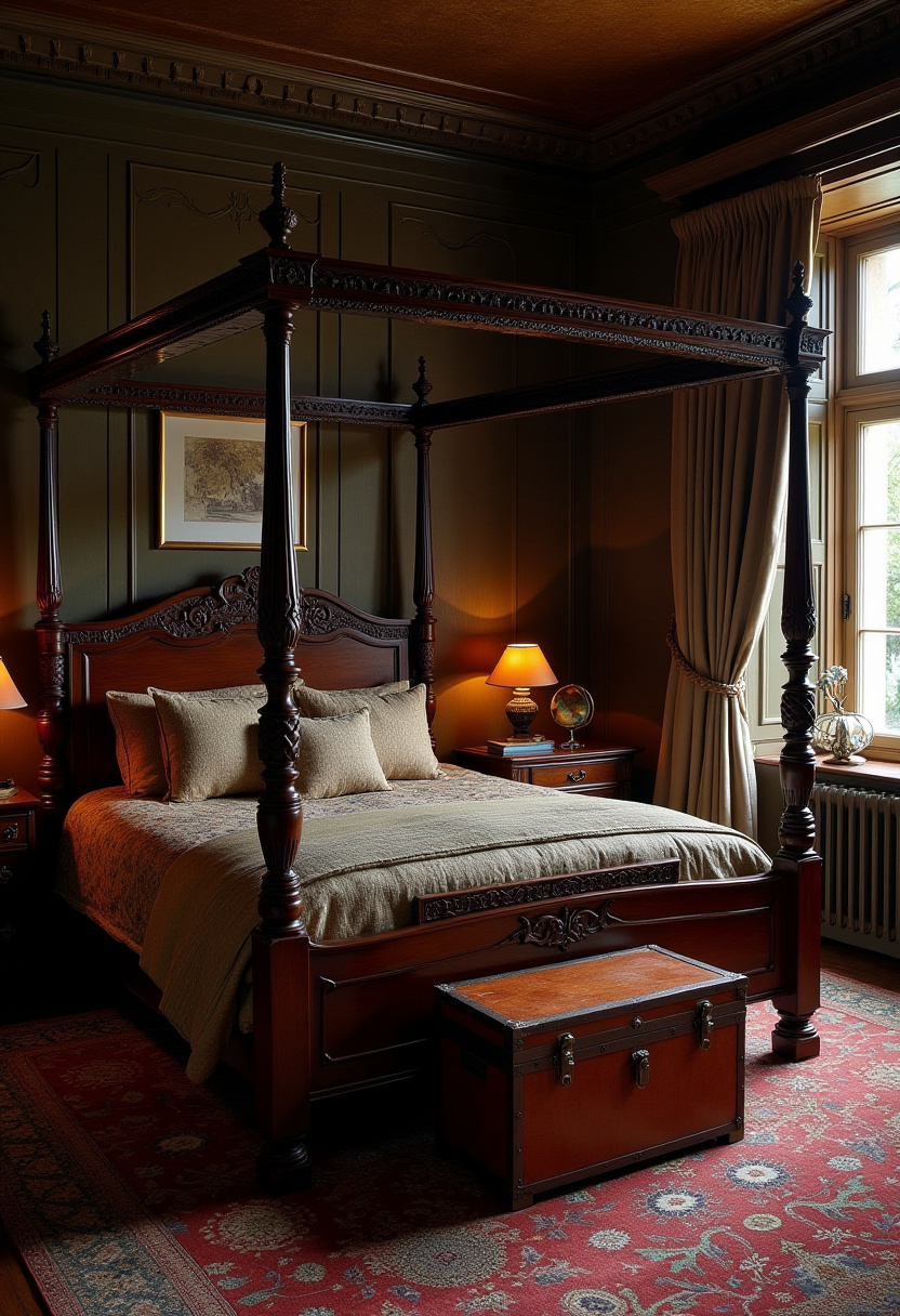 Dark Academia Bedroom 2