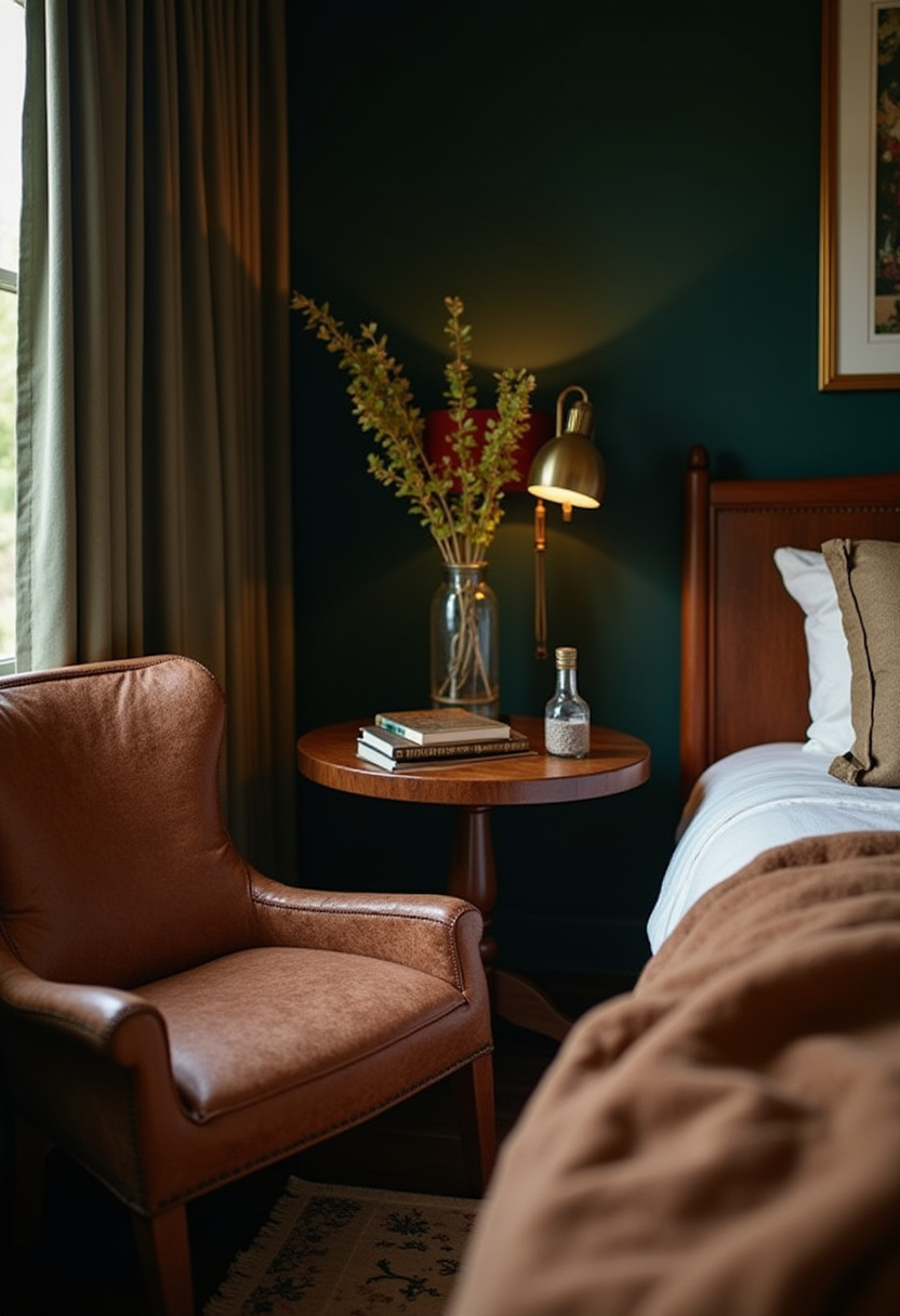 Dark Academia Bedroom 20