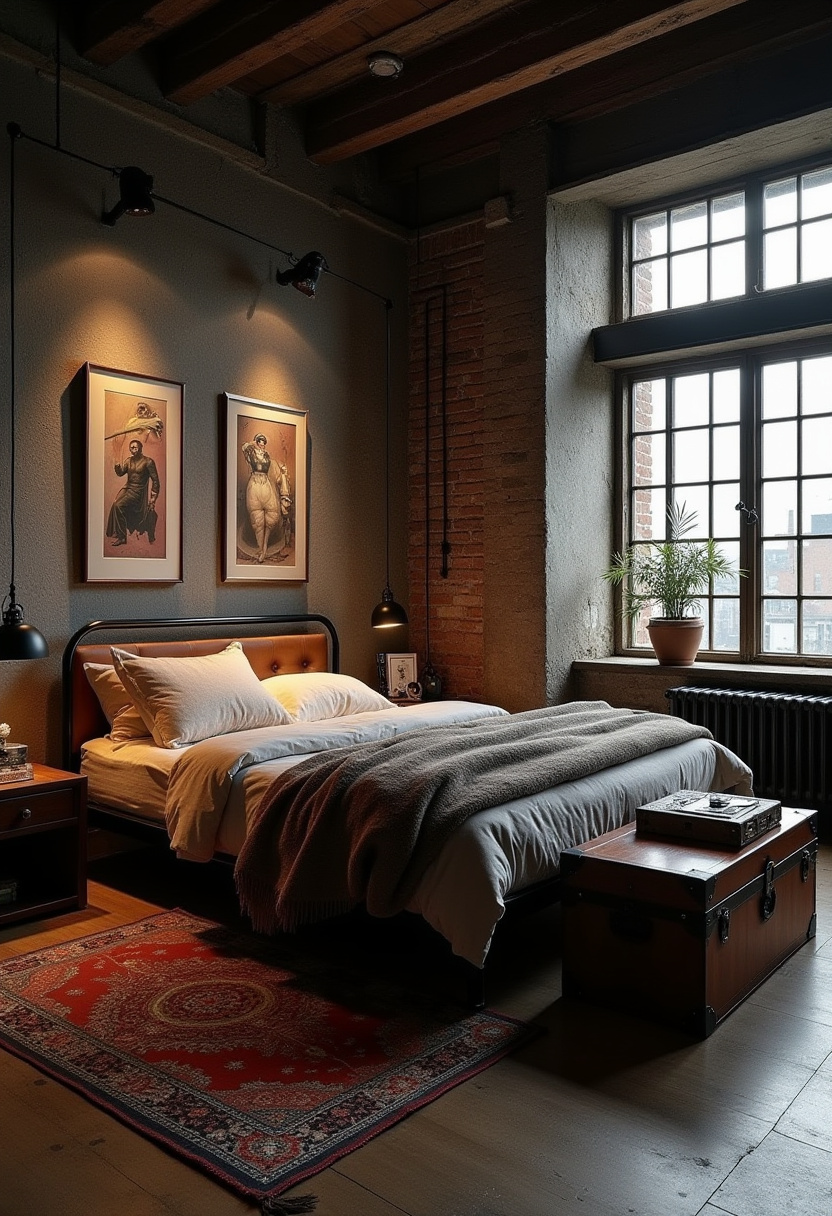 Dark Academia Bedroom 22