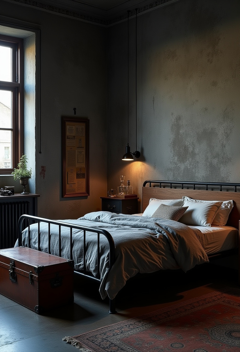 Dark Academia Bedroom 28