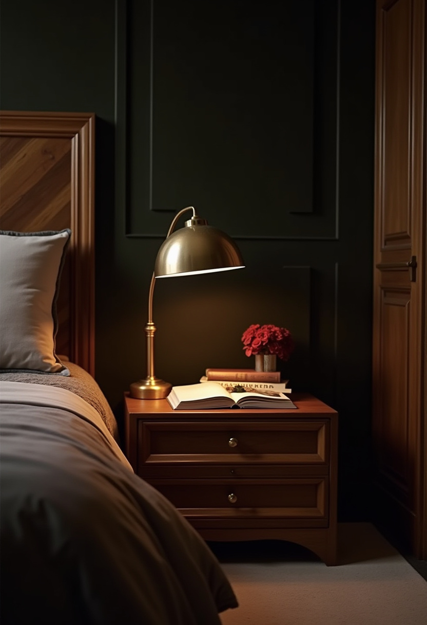 Dark Academia Bedroom 29