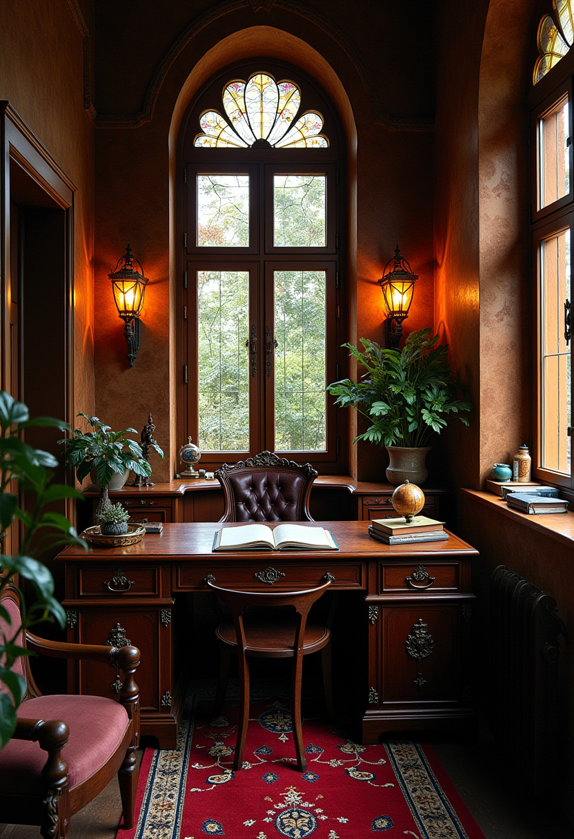 Dark Academia Bedroom 4