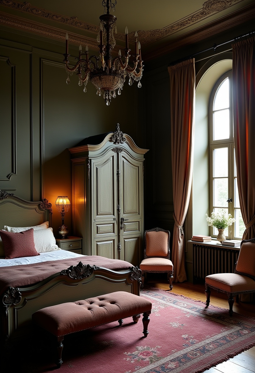 Dark Academia Bedroom 5