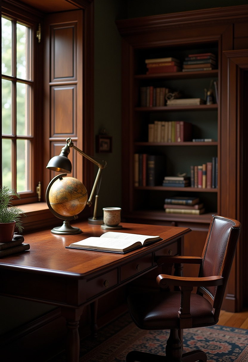 Dark Academia Bedroom 7