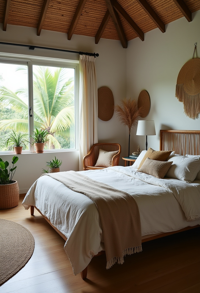 Dark Boho Bedroom Ideas 13