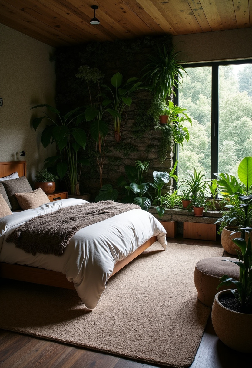 Dark Boho Bedroom Ideas 15