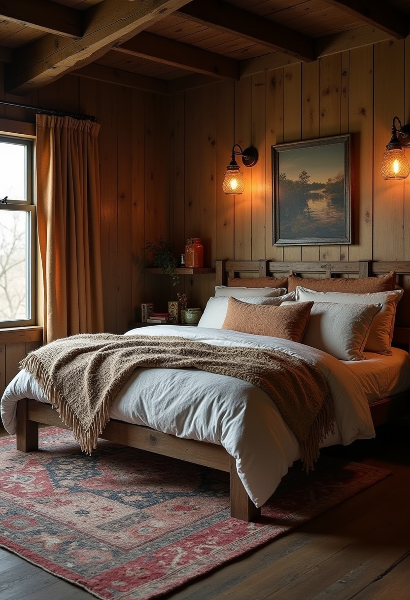 Dark Boho Bedroom Ideas 7