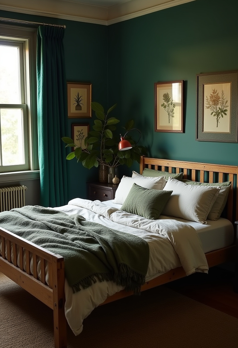 Dark Cottagecore Bedroom 1