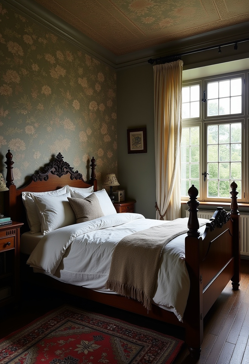 Dark Cottagecore Bedroom 11