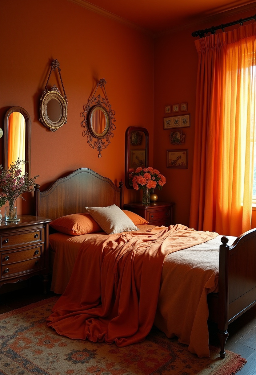 Dark Cottagecore Bedroom 16