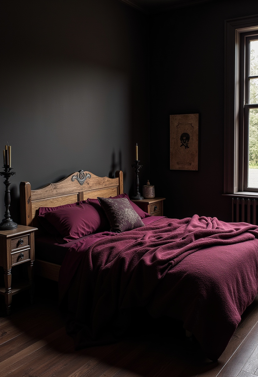 Dark Cottagecore Bedroom 2