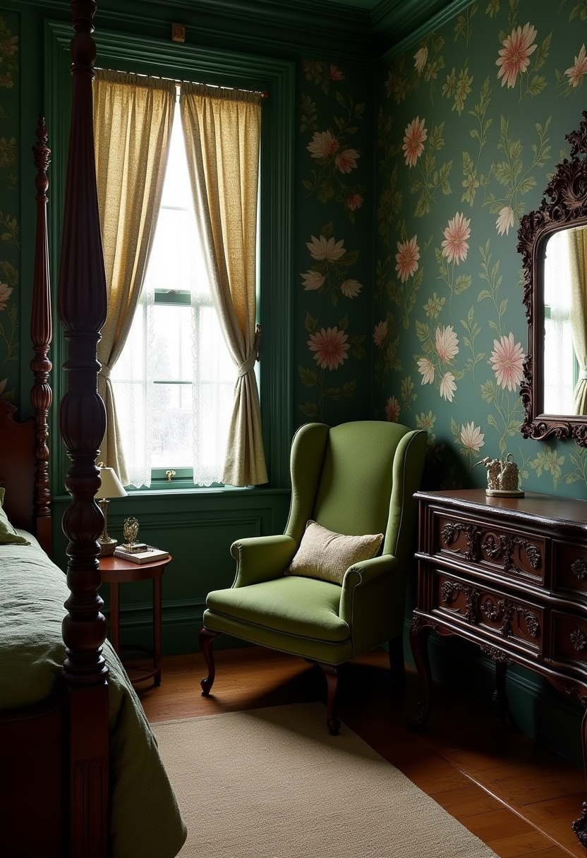 Dark Cottagecore Bedroom 3