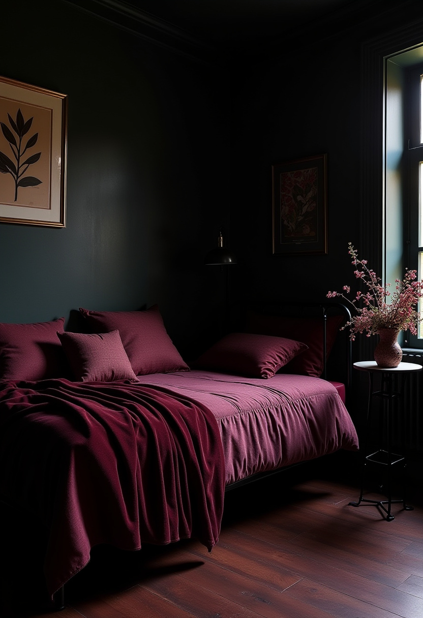 Dark Cottagecore Bedroom 30