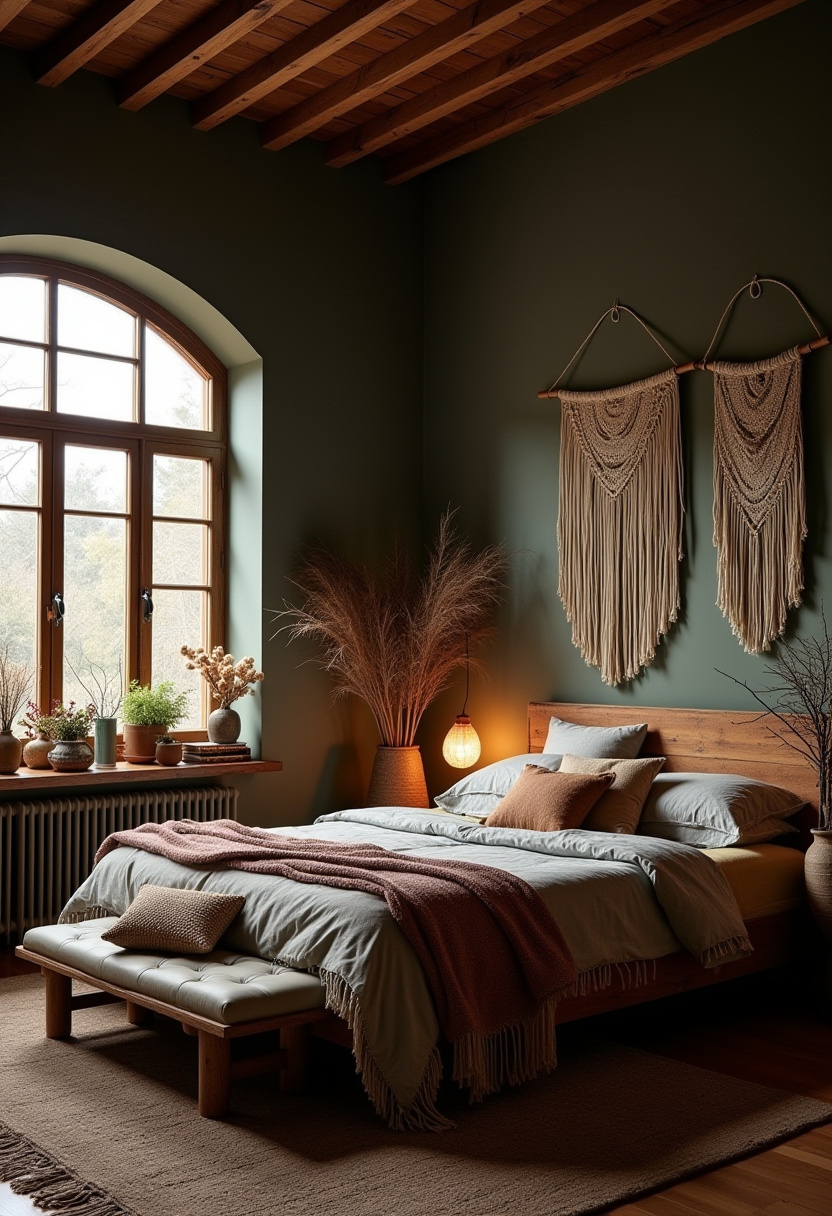 Dark Cottagecore Bedroom 4