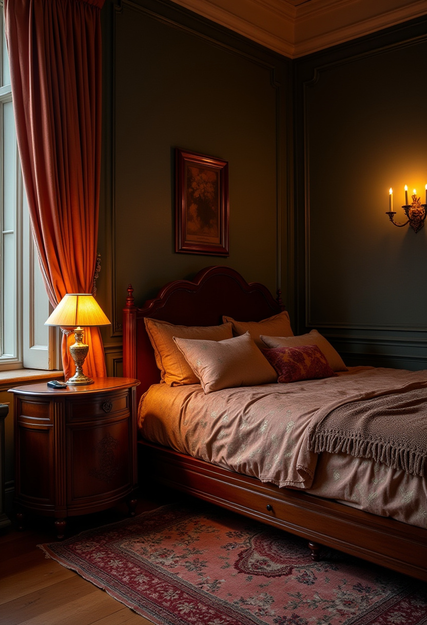 Dark Cottagecore Bedroom 7