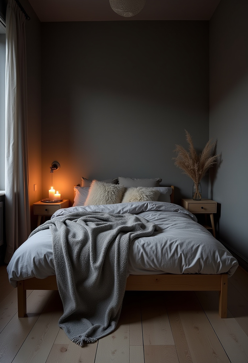 Dark Cozy Bedroom Ideas Romantic 12