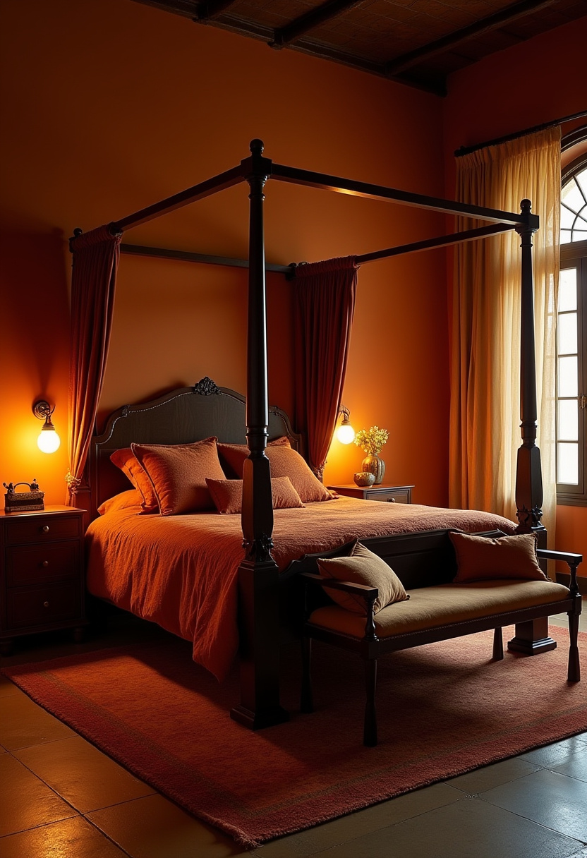 Dark Cozy Bedroom Ideas Romantic 13