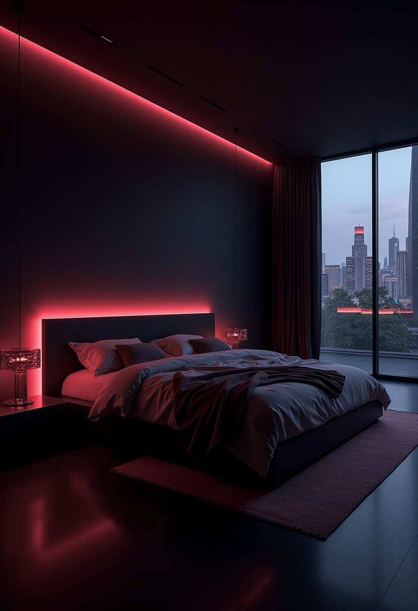 Dark Cozy Bedroom Ideas Romantic 17