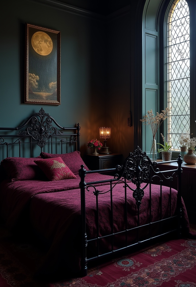 Dark Cozy Bedroom Ideas Romantic 19