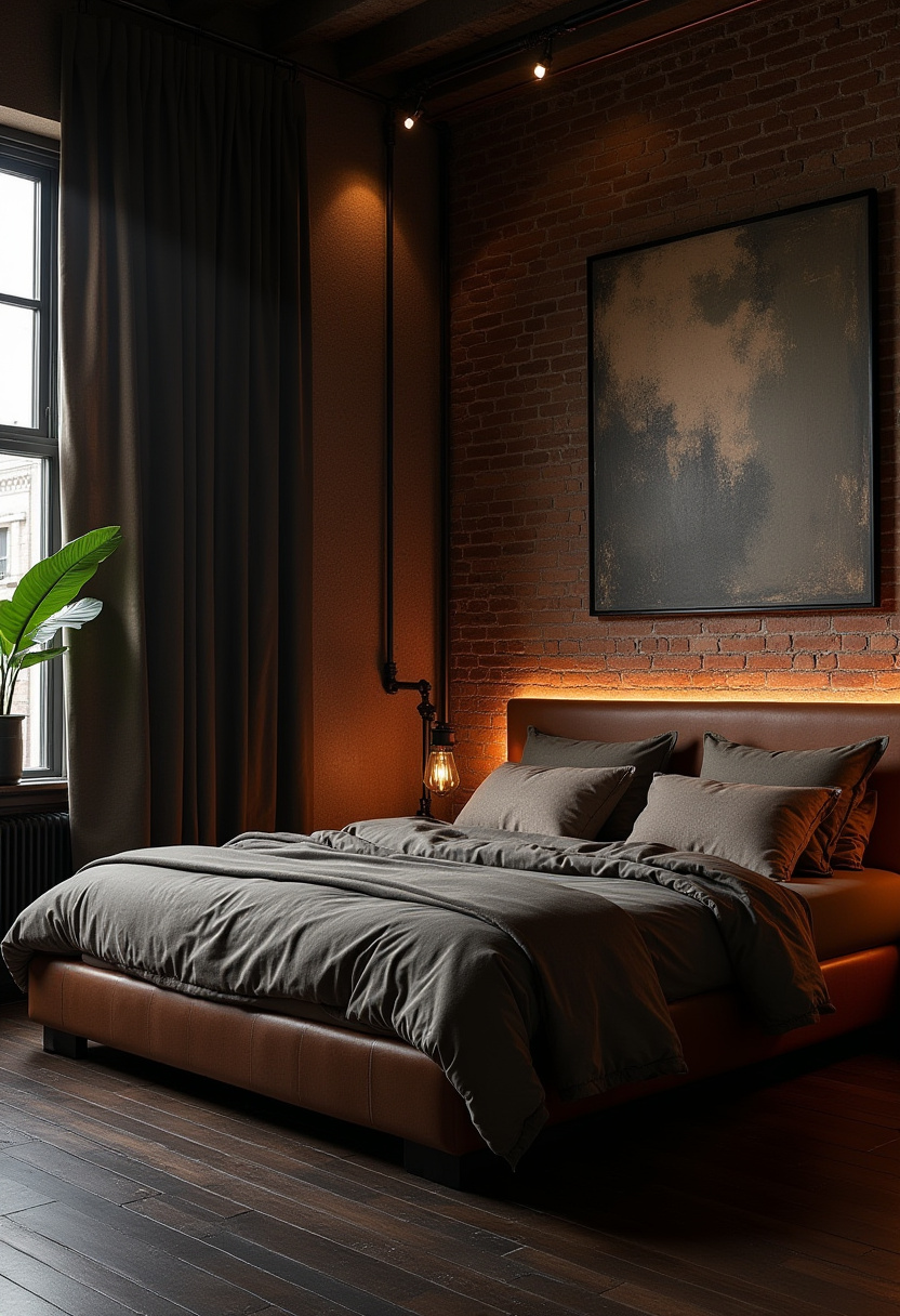 Dark Cozy Bedroom Ideas Romantic 4