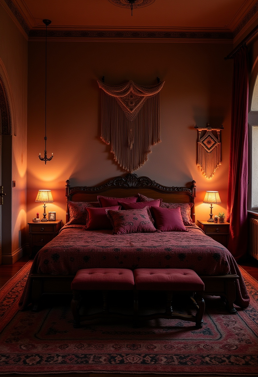 Dark Cozy Bedroom Ideas Romantic 7