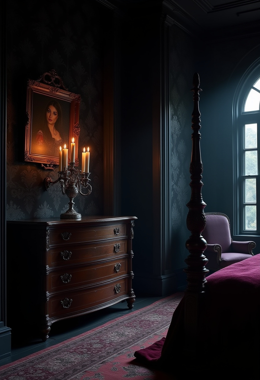 Dark Elegant Bedroom Ideas 10