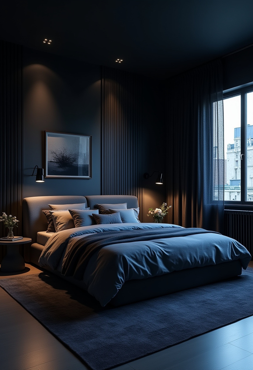 Dark Elegant Bedroom Ideas 11
