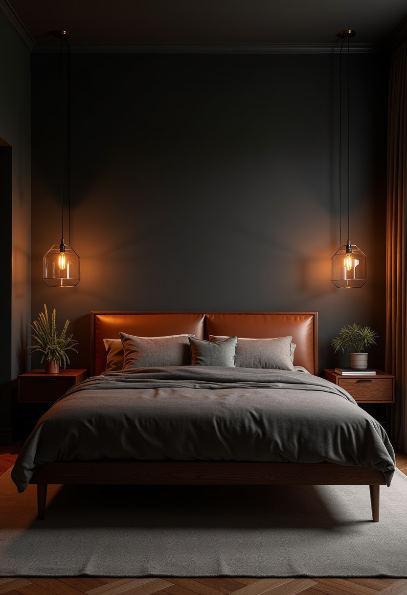 Dark Elegant Bedroom Ideas 13