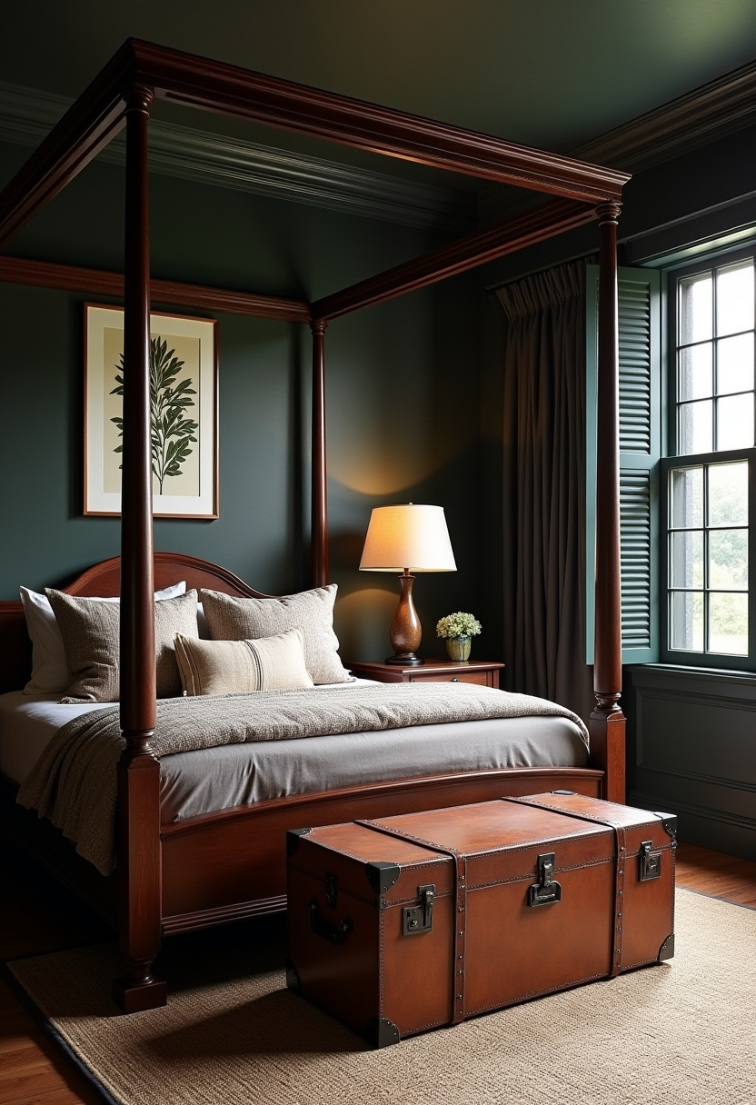 Dark Elegant Bedroom Ideas 15