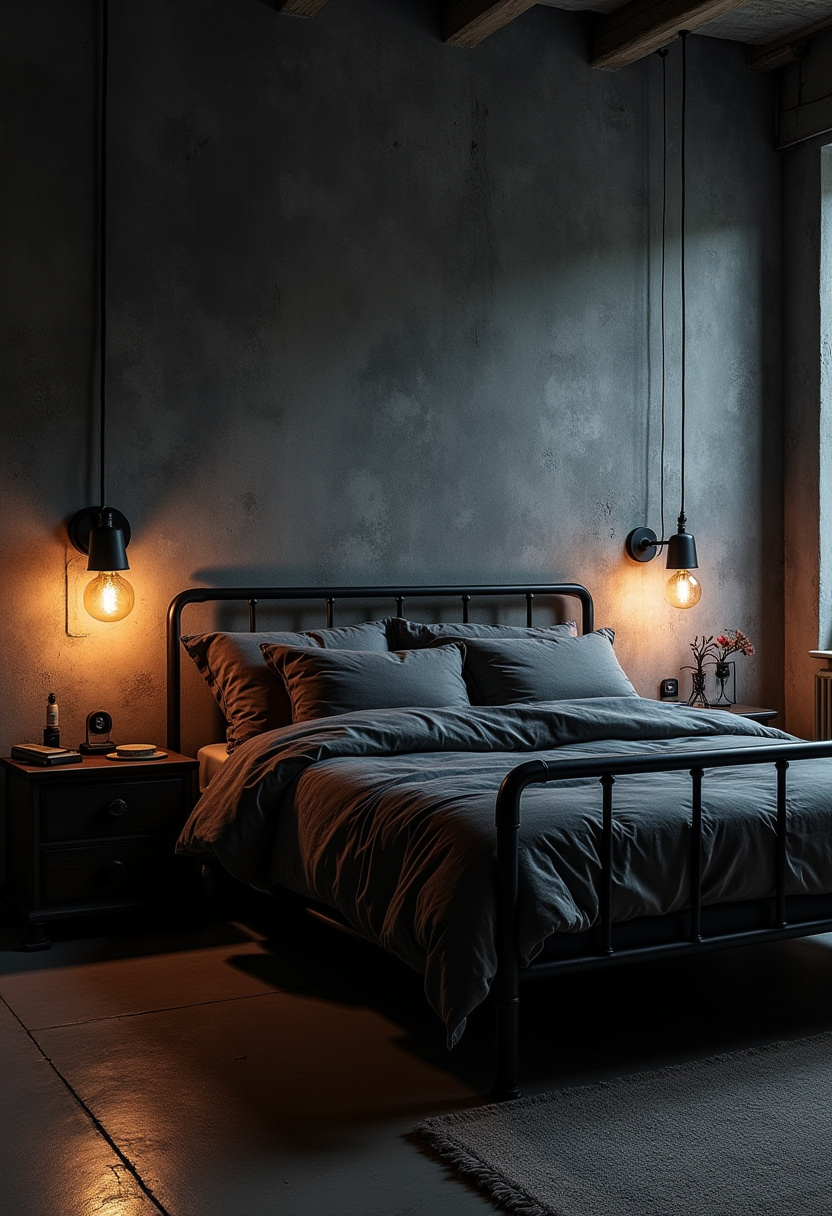 Dark Elegant Bedroom Ideas 21