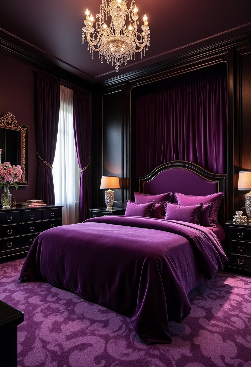 Dark Elegant Bedroom Ideas 4