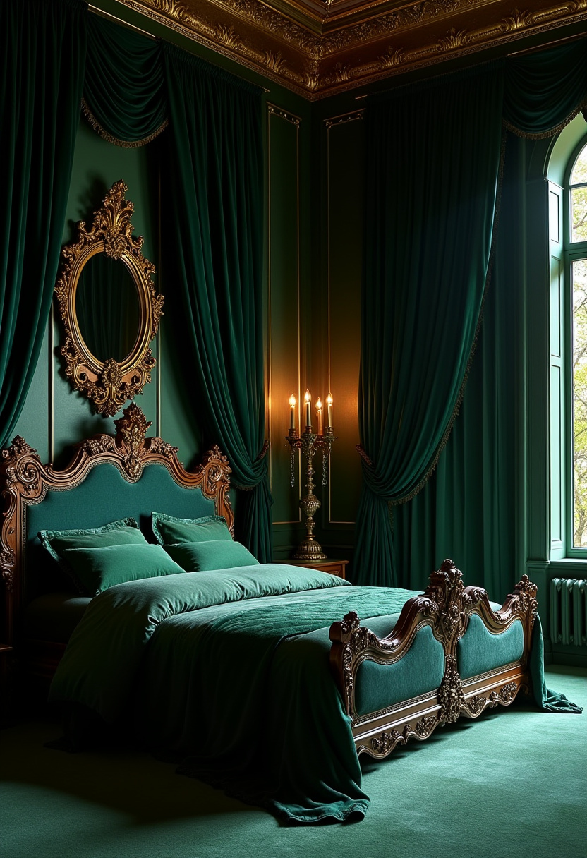 Dark Elegant Bedroom Ideas 6