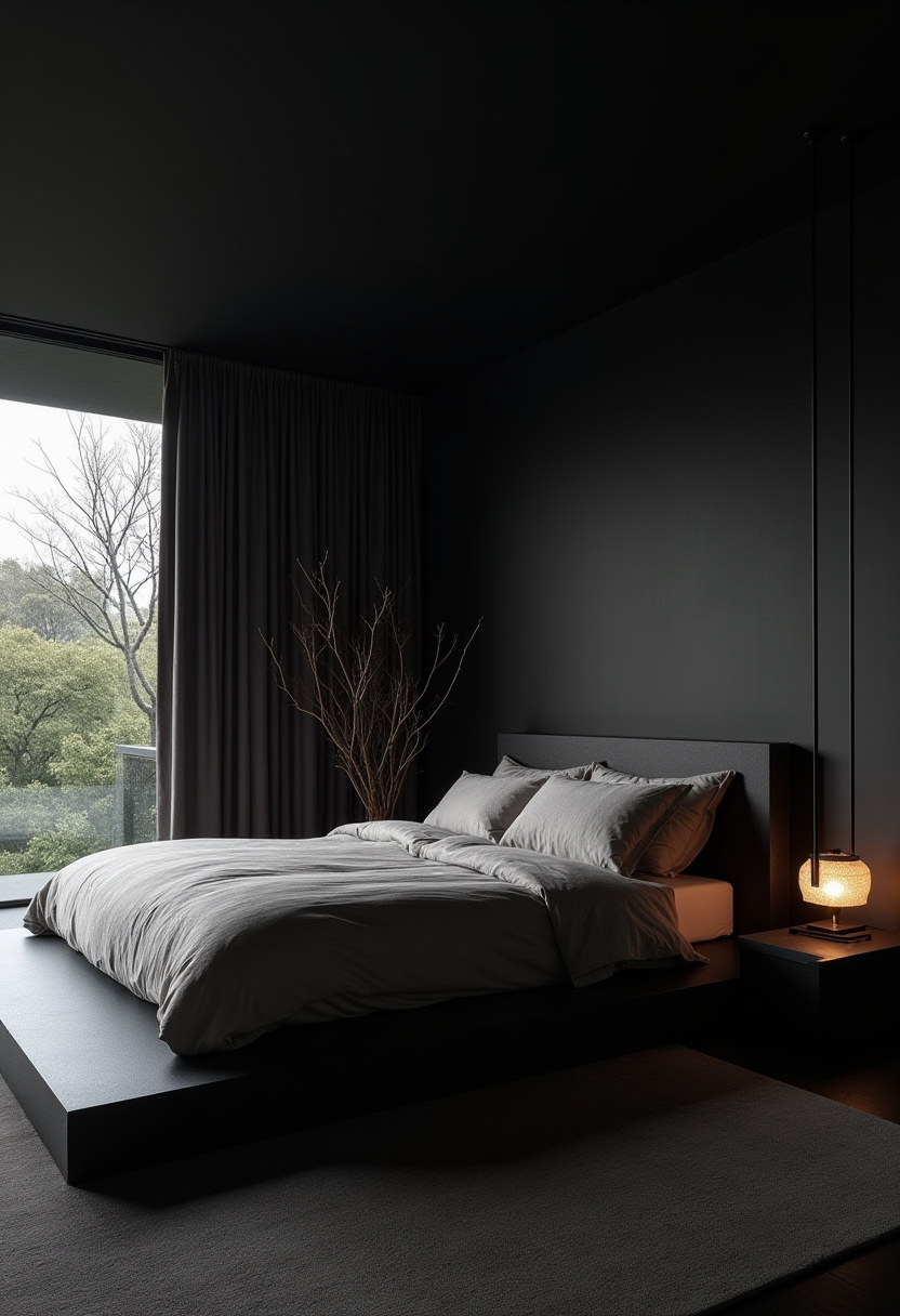 Dark Elegant Bedroom Ideas 9