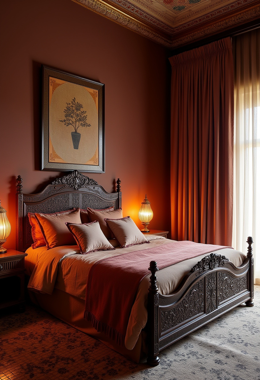 Dark Feminine Bedroom 16