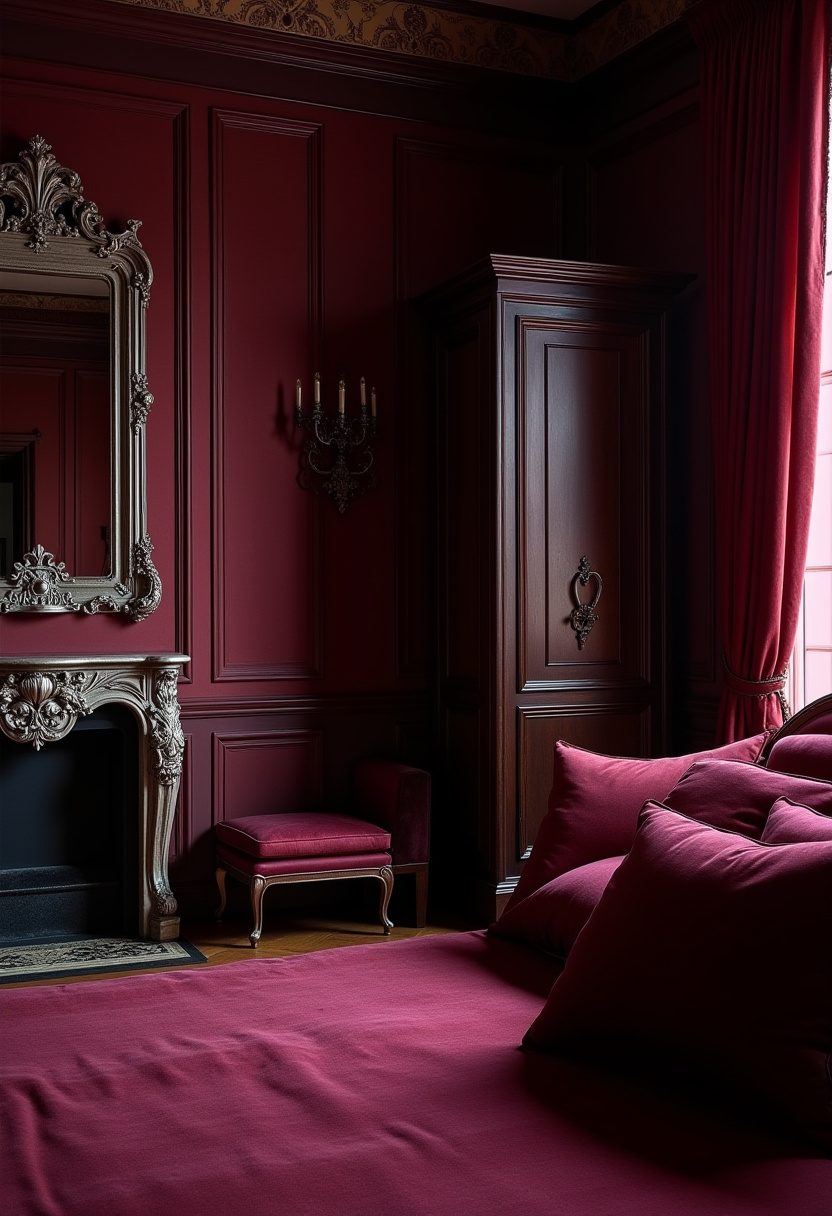 Dark Feminine Bedroom 2