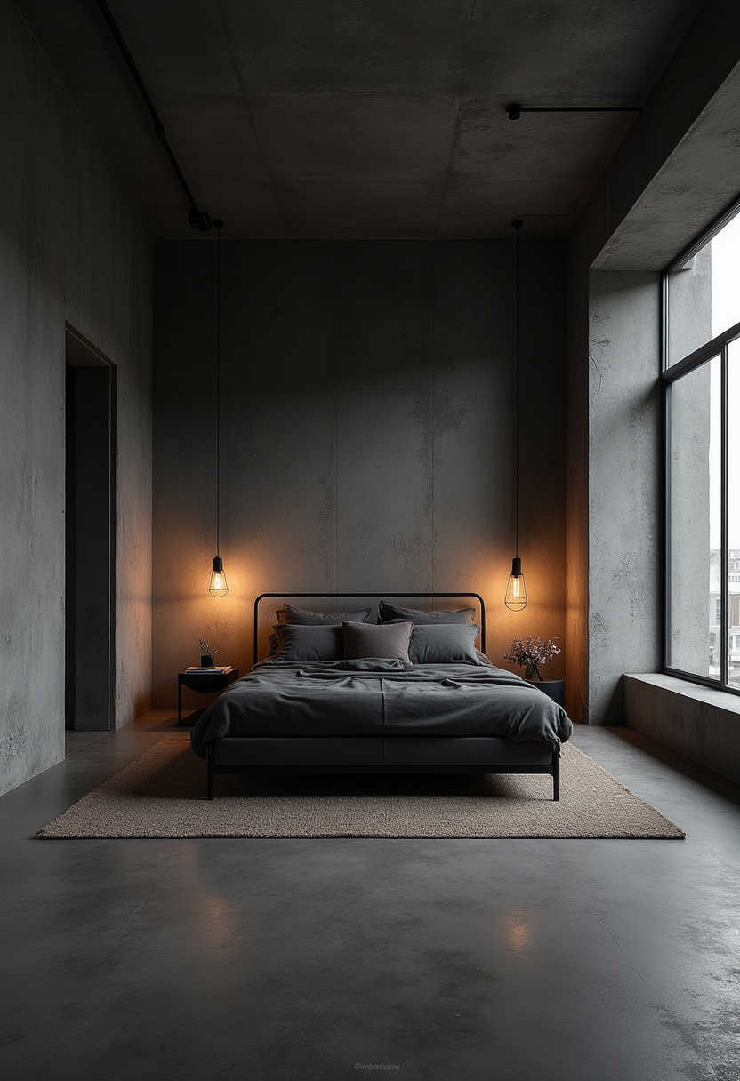 Dark Feminine Bedroom 22