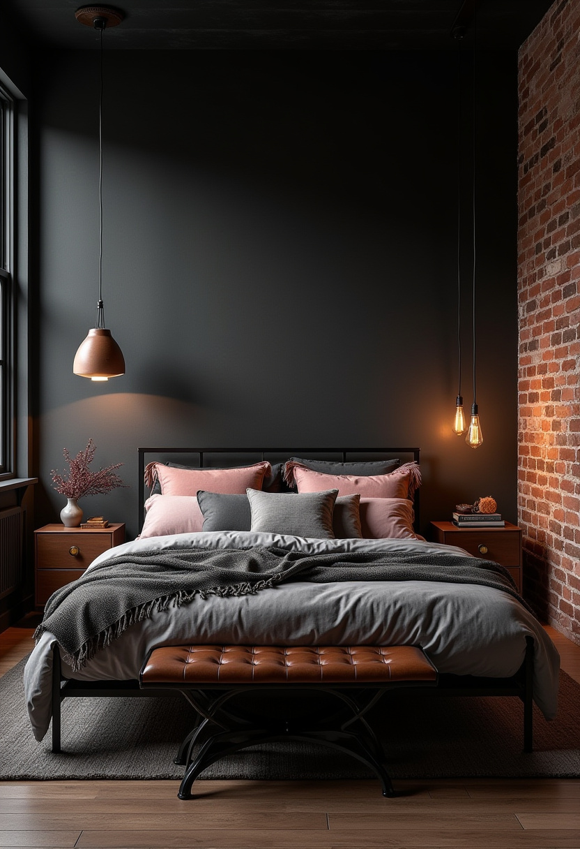 Dark Feminine Bedroom 26